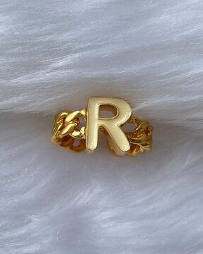 alphabetic r classic ring