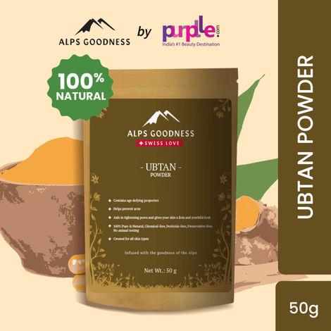 alps goodness powder - ubtan (50 g) | 100% natural powder | no chemicals, no preservatives, no pesticides | detan face pack | tan removal face pack