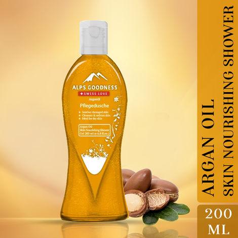 alps goodness skin nourishing shower gel - argan oil (200 ml)