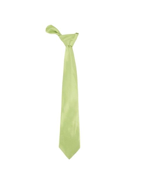 alvaro castagnino green woven tie