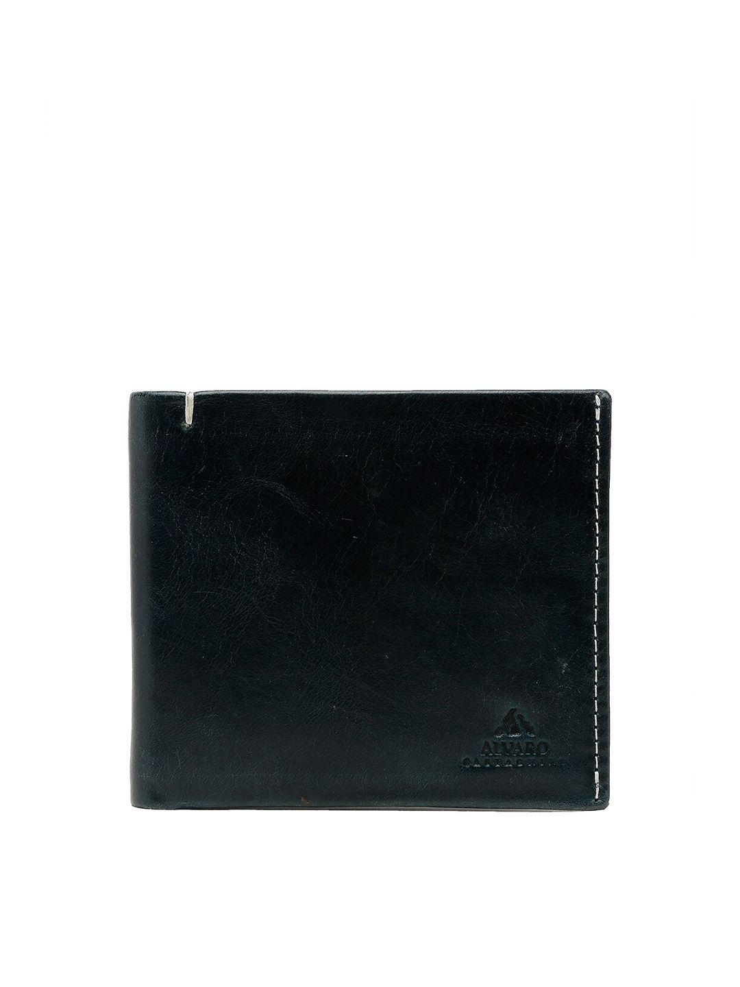 alvaro castagnino men green solid wallet