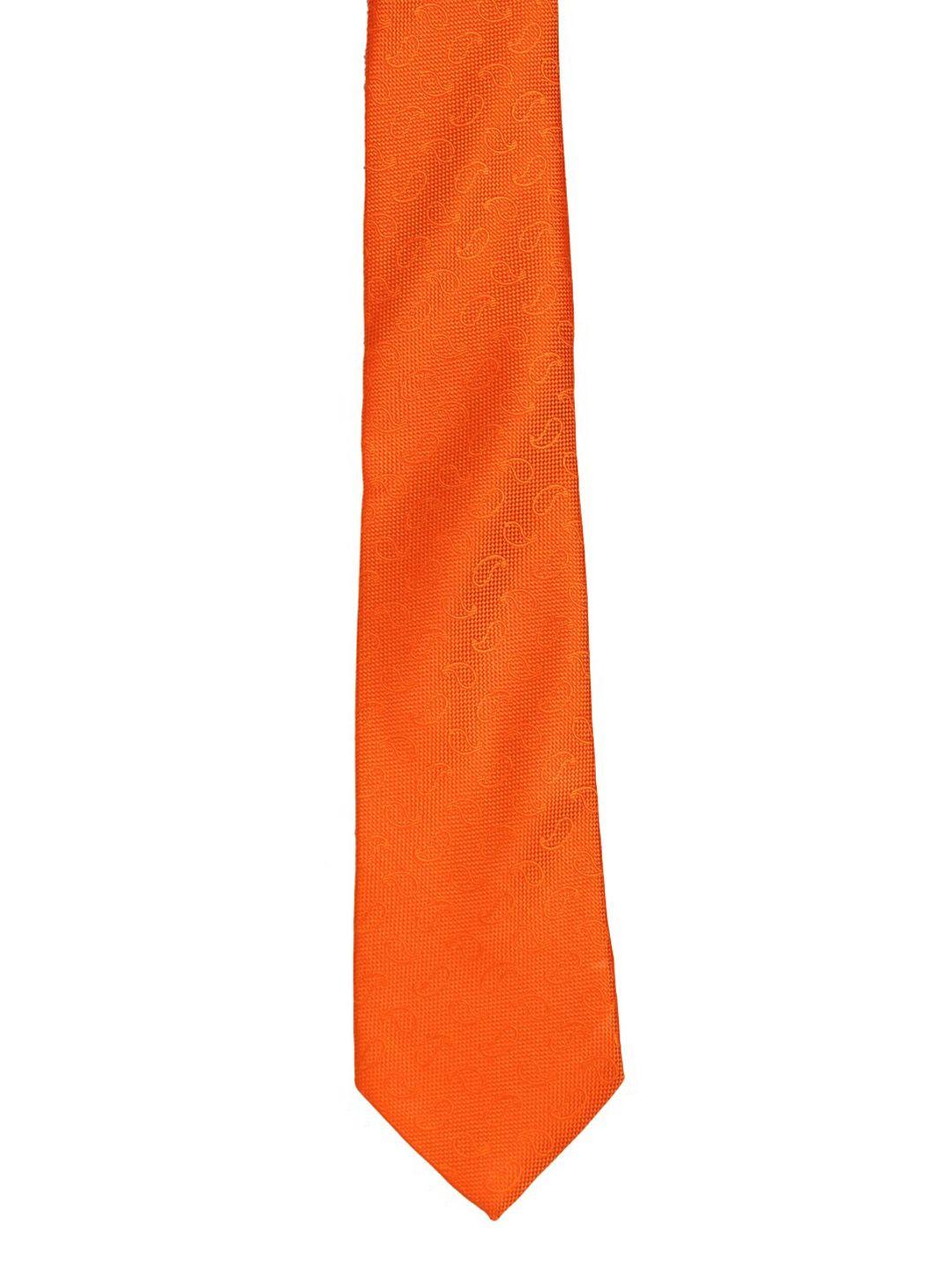 alvaro castagnino men orange patterned accessory gift set