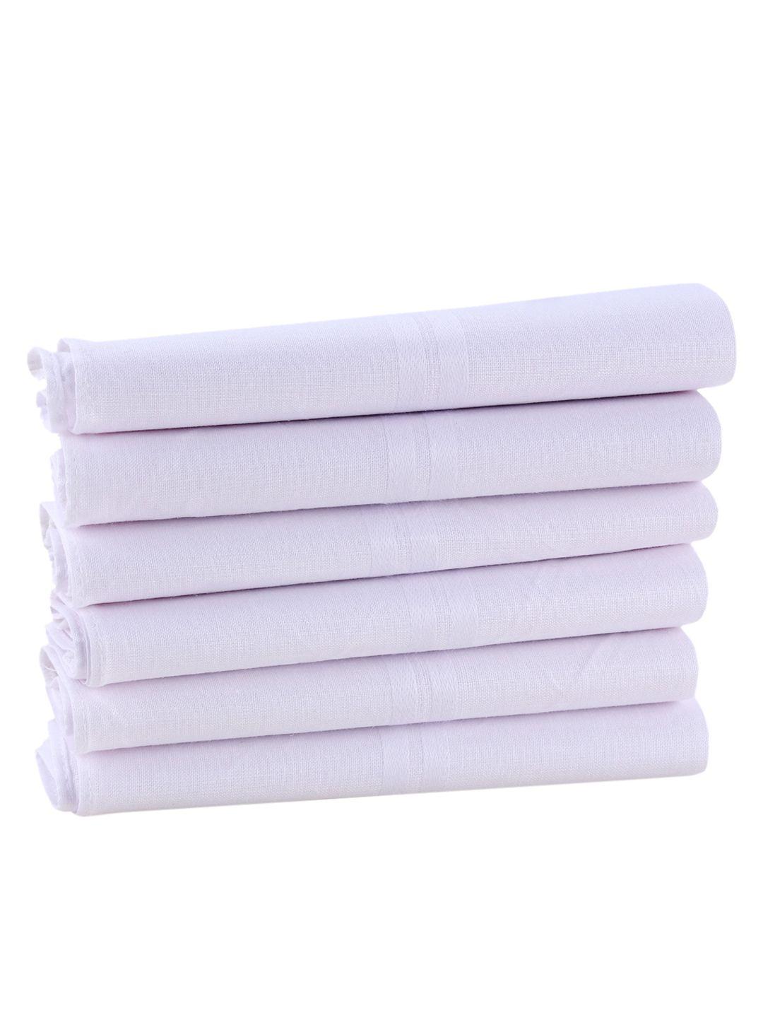 alvaro castagnino men pack of 6 cotton handkerchiefs
