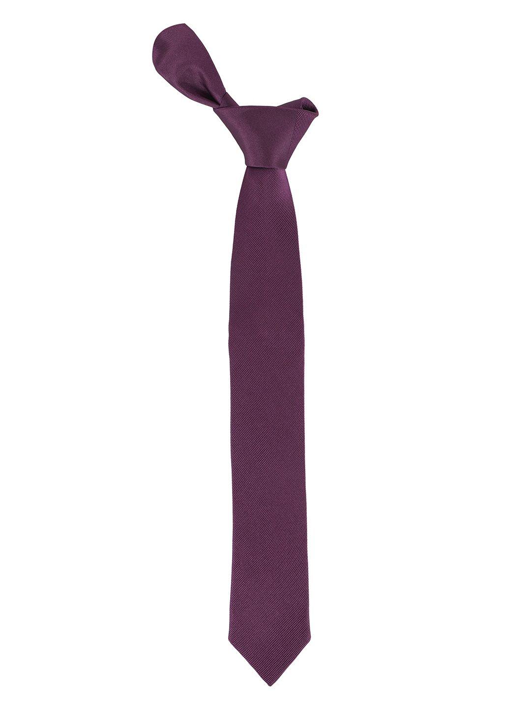 alvaro castagnino men purple skinny tie