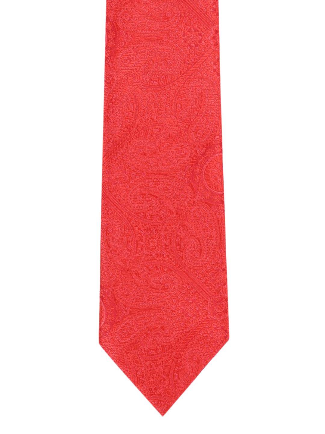 alvaro castagnino men red printed broad tie