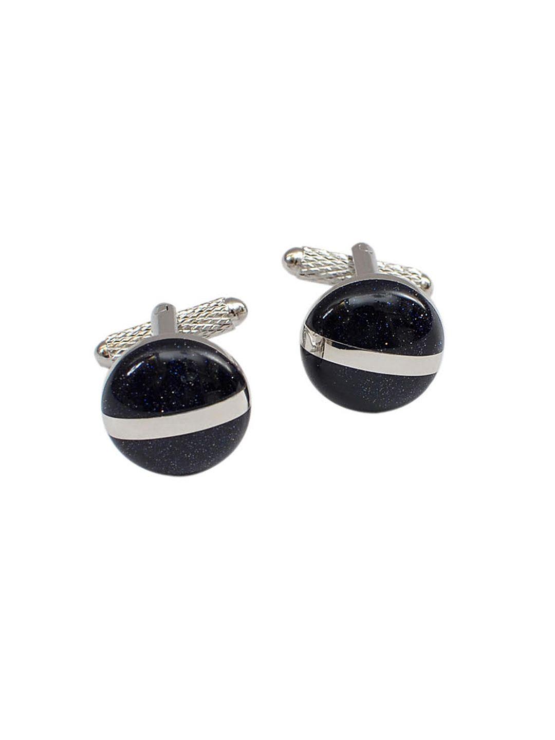 alvaro castagnino navy cufflinks