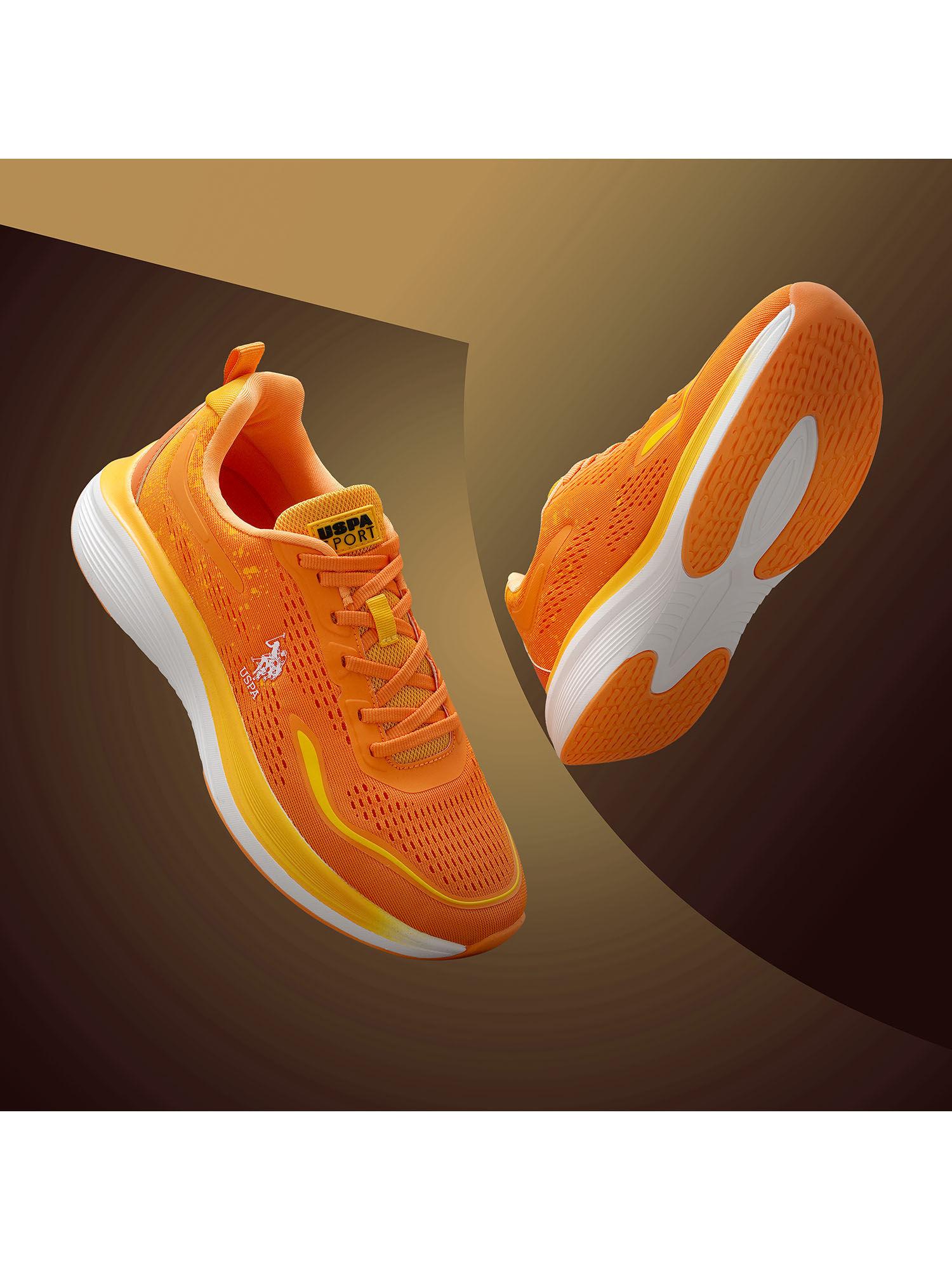 alvin orange men walking shoes