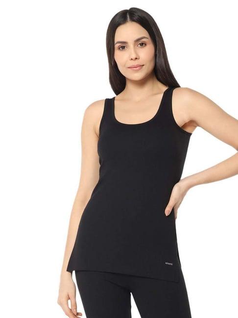 amante black plain camisole