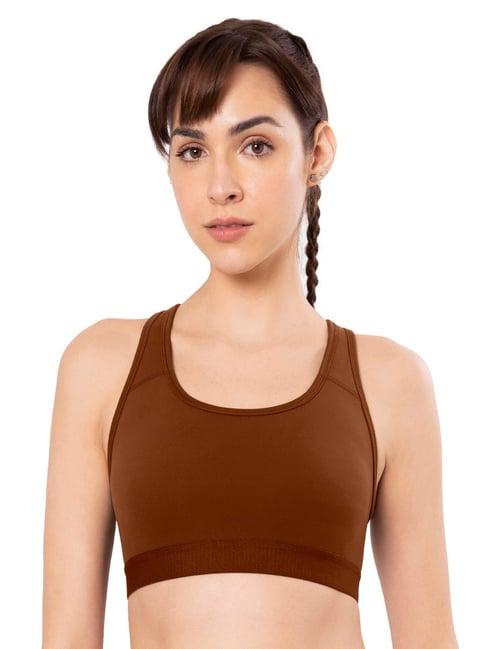 amante brown sports bra