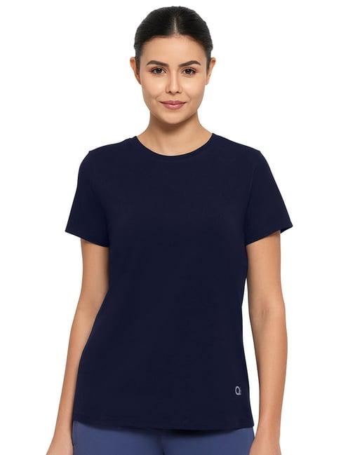 amante navy cotton sports t-shirt