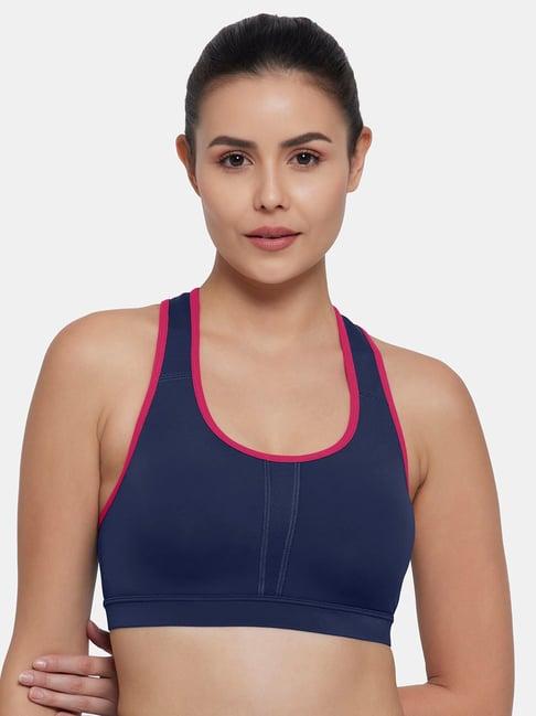 amante navy sports bra