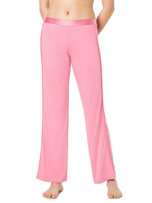 amante pink mid rise pyjamas