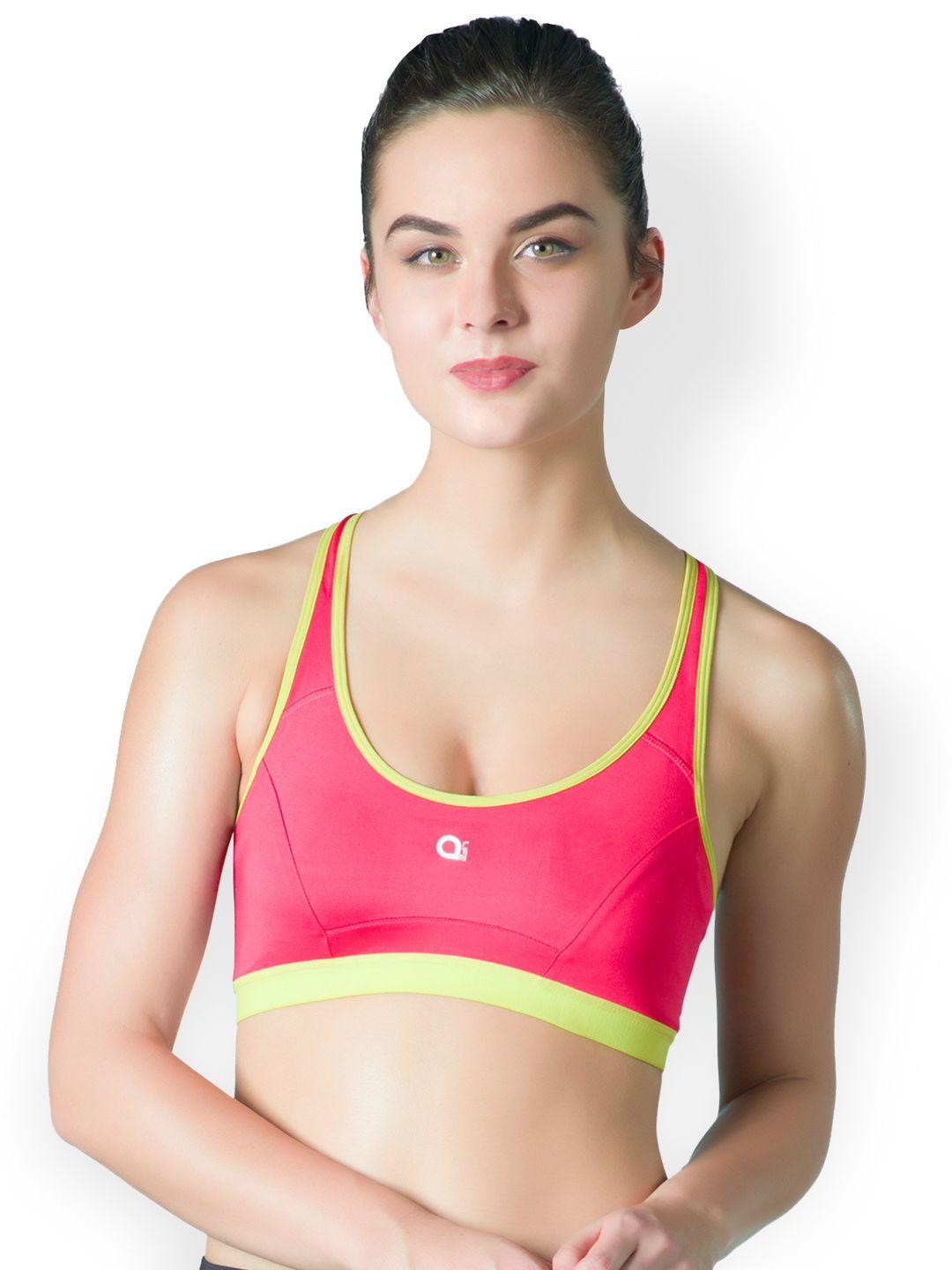 amante pink sports bra abr17115