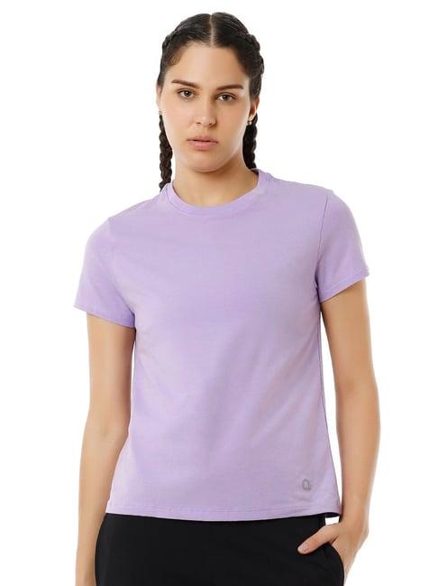 amante purple cotton sports t-shirt