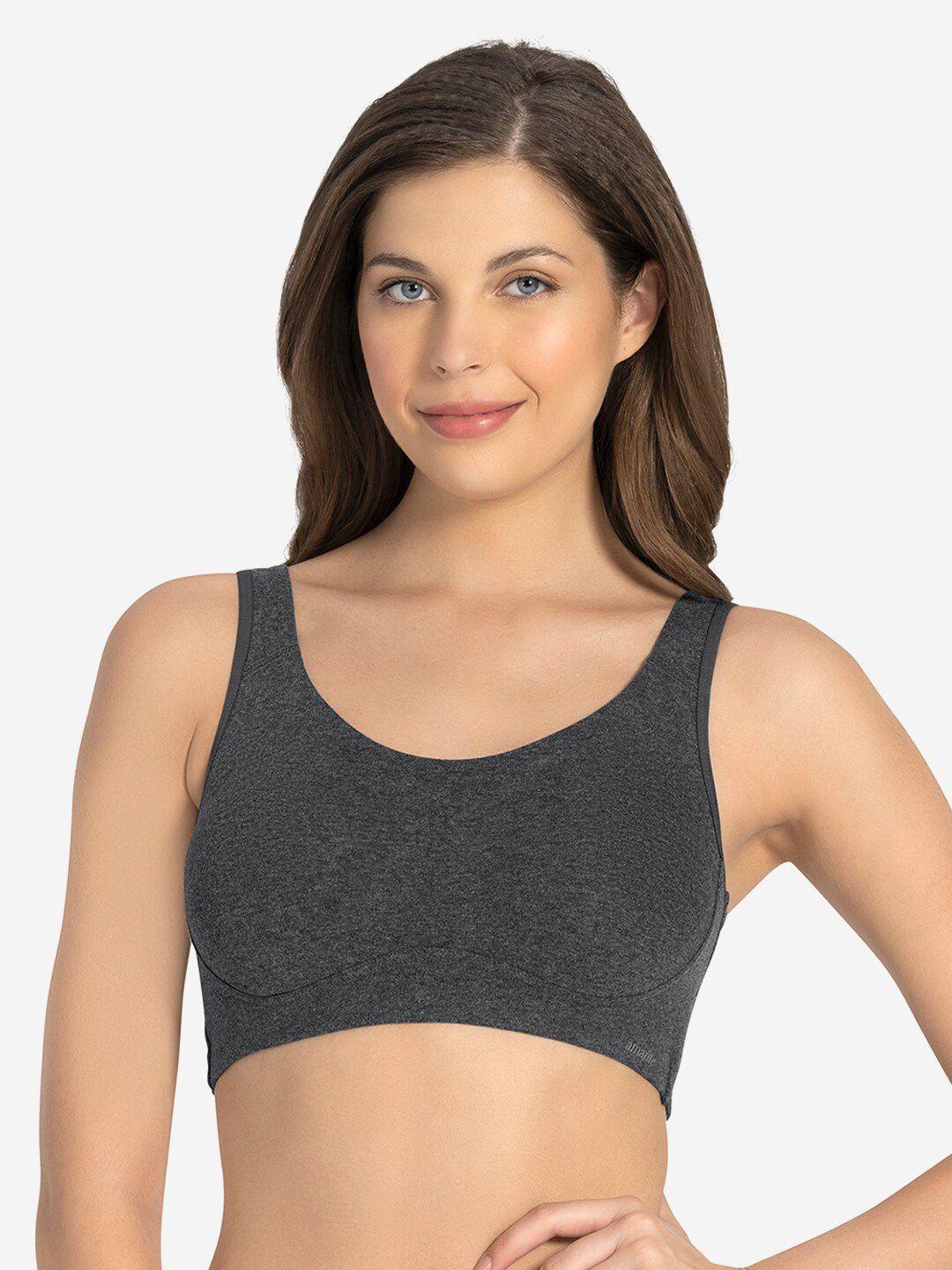 amante solid non padded wirefree all day lounge cami bra - bra78801