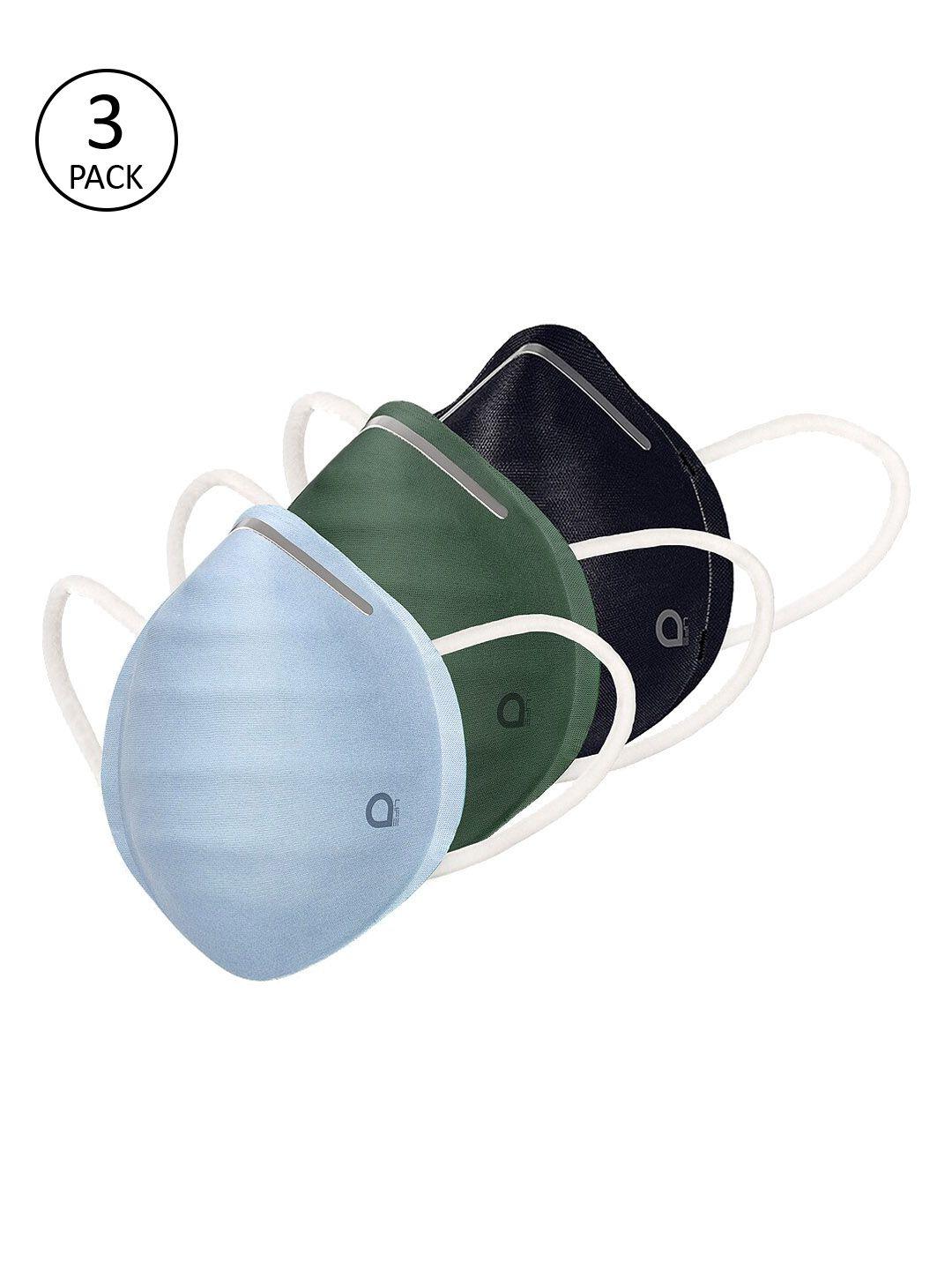 amante unisex pack of 3 reusable countoured masks