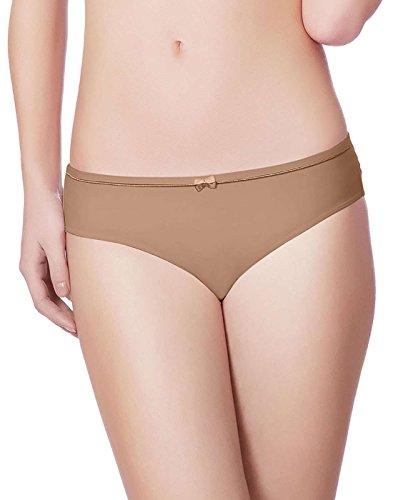 amante women's cotton blend casual other briefs (pack of 1) (pan10901a1_sandalwood_x-large)