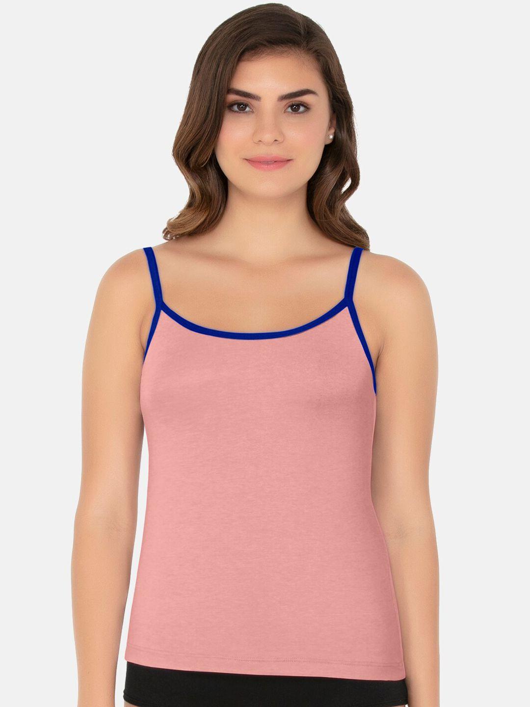 amante women pink cotton camisole