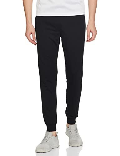 amazon brand - symbol men's regular track pants (ss21sy004_black_2xl)