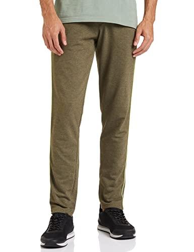 amazon brand - symbol mens relaxed fit track pant (ss21sy007_rifle green mel_2xl)