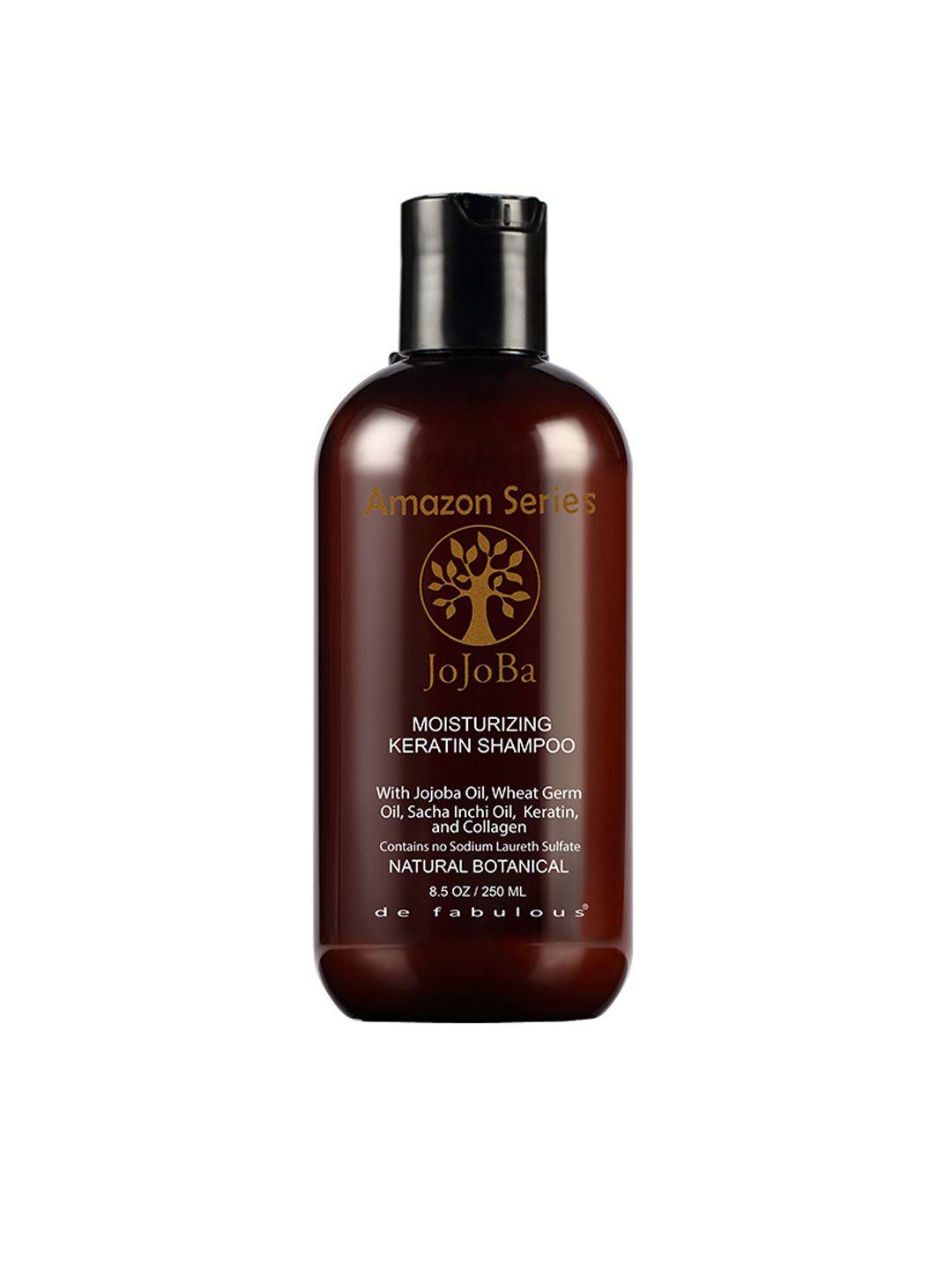 amazon series jojoba moisturizing keratin shampoo 250 ml