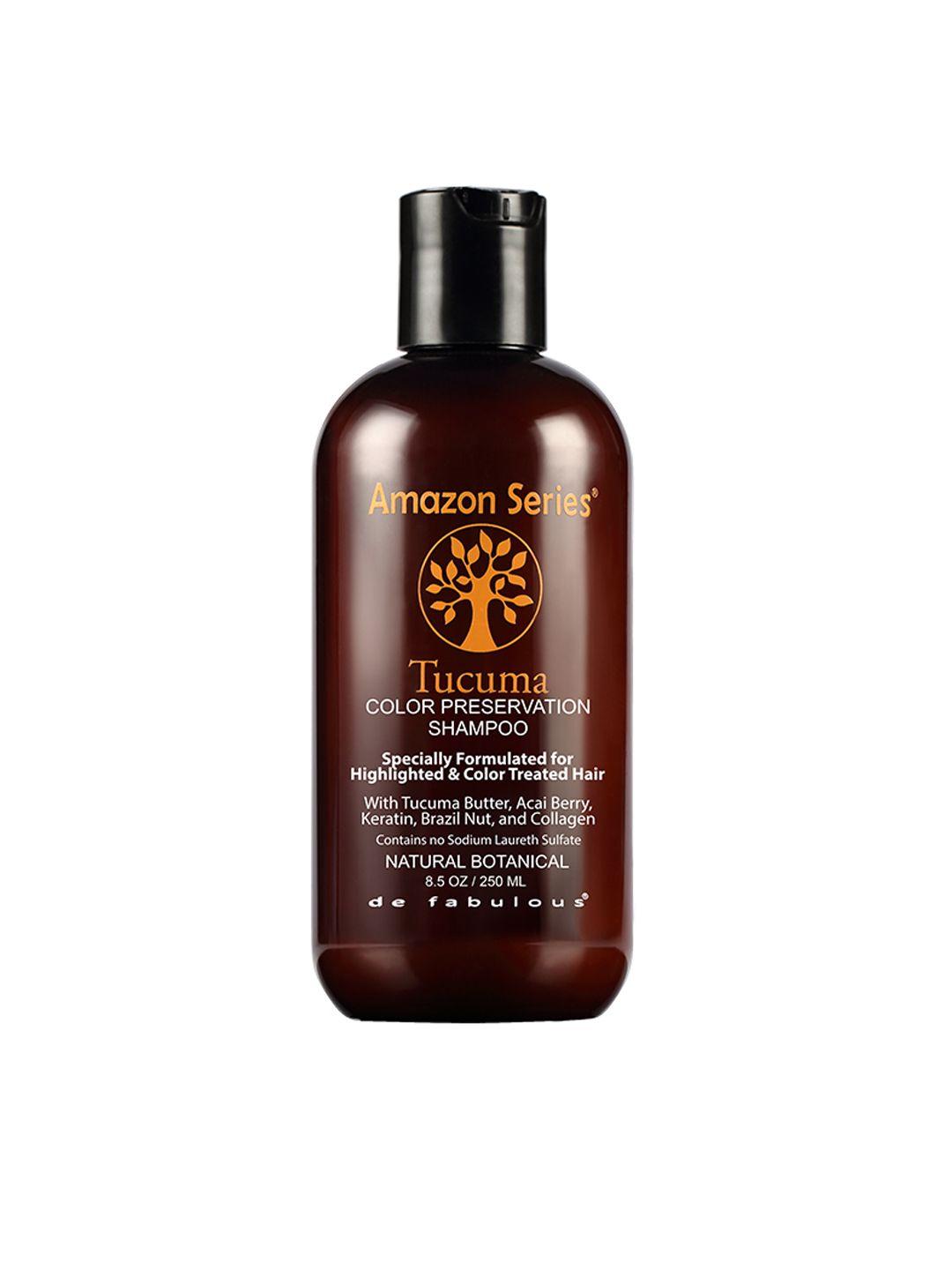 amazon series unisex tucuma color preservation shampoo 250 ml