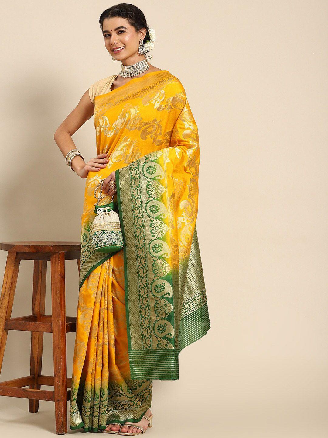 ambuja international ethnic motifs zari banarasi saree