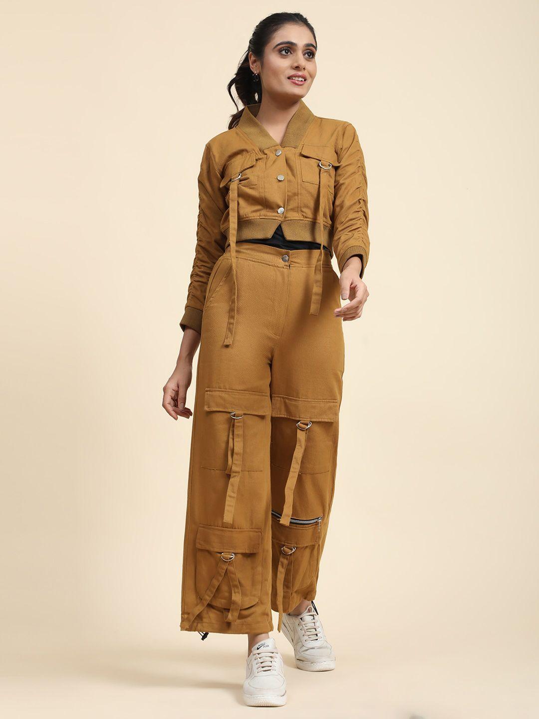 ameeha pure cotton jacket & trousers