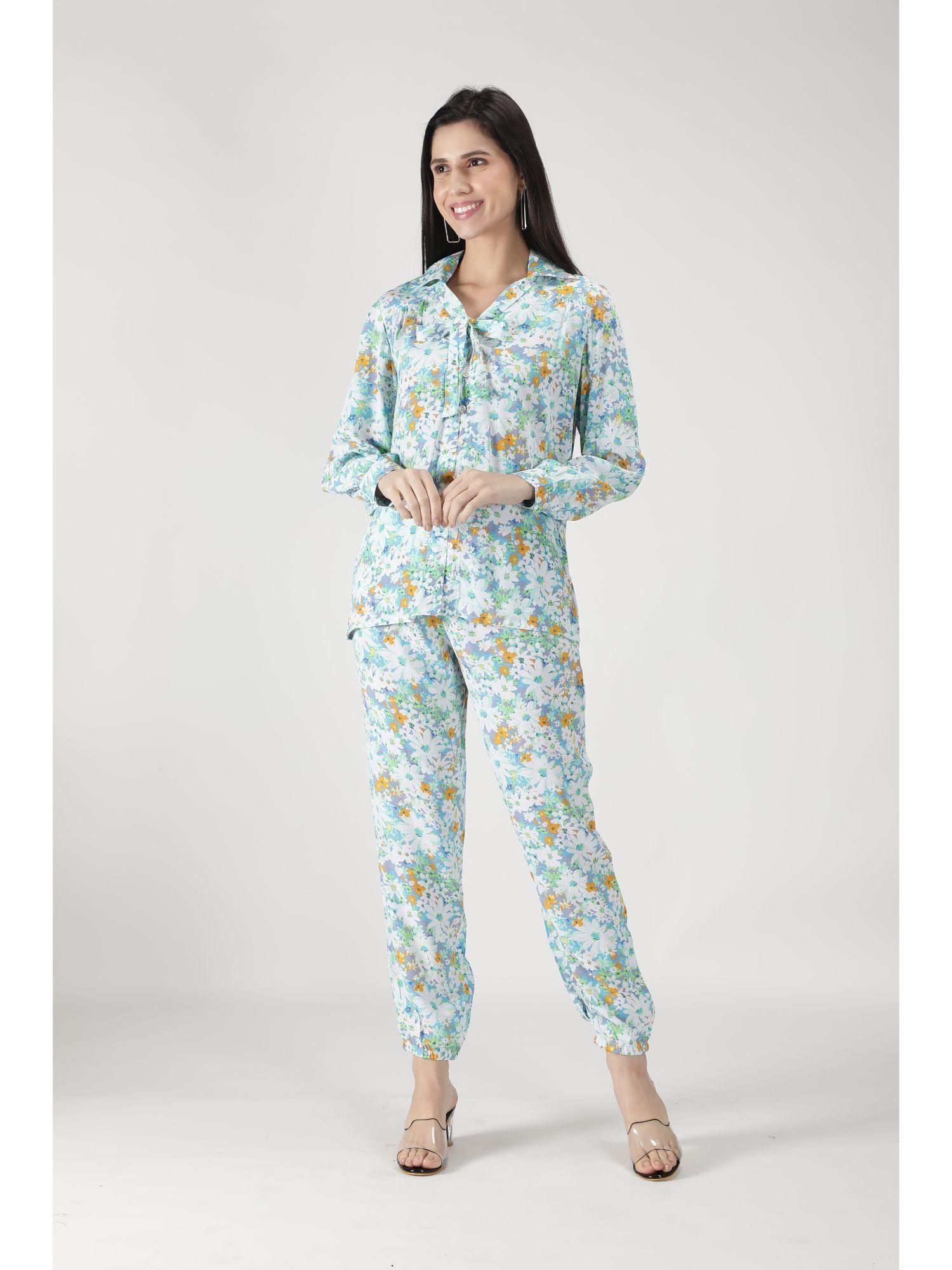amelia pyjama blue (set of 2)