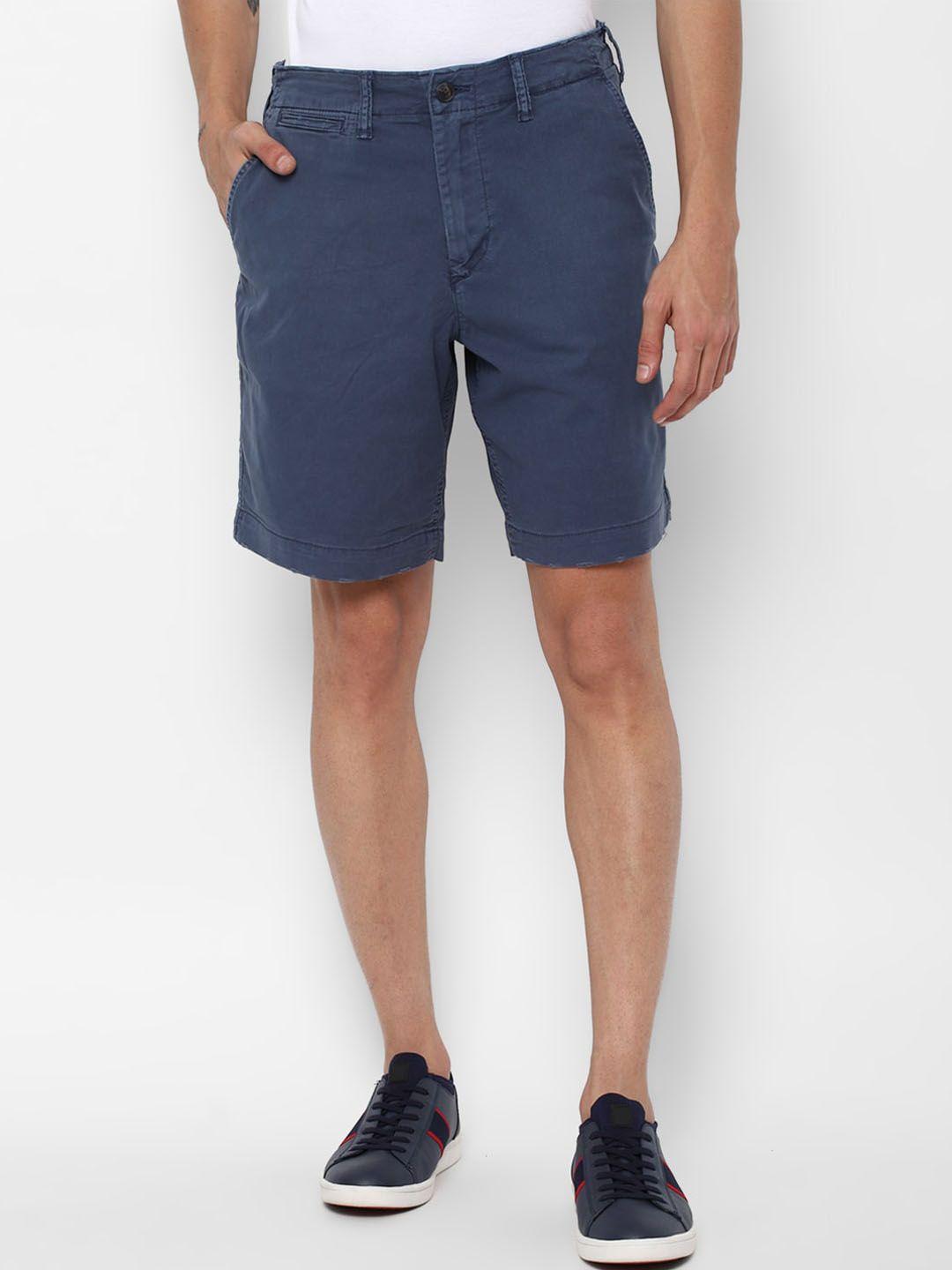 american eagle outfitters men blue shorts