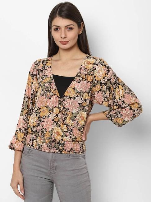 american eagle outfitters multicolor printed top