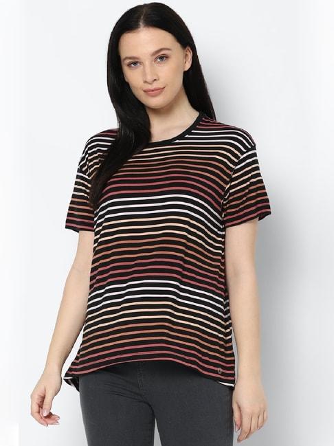 american eagle outfitters multicolor striped t-shirt