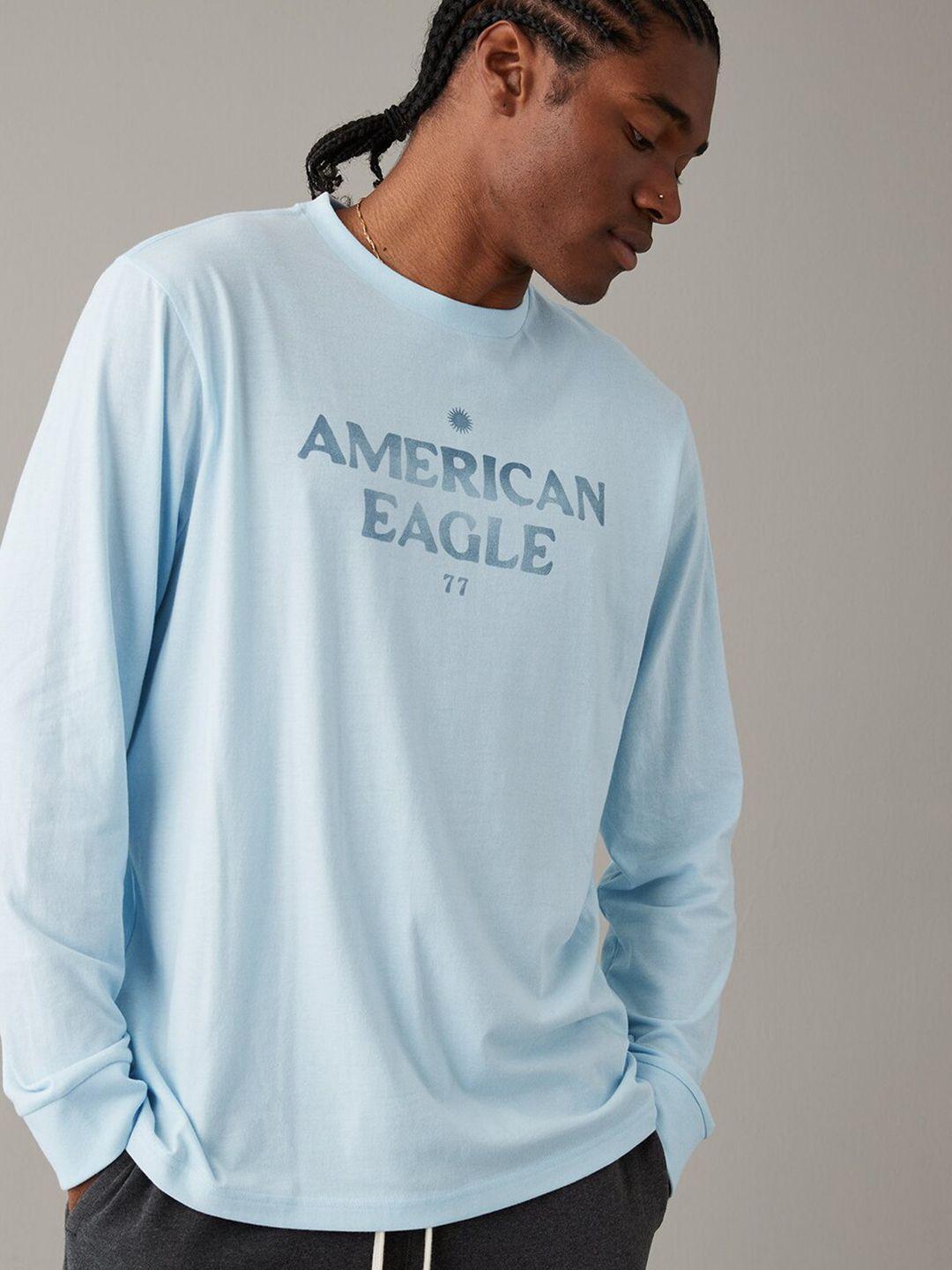 american eagle outfitters printed round neck t-shirt