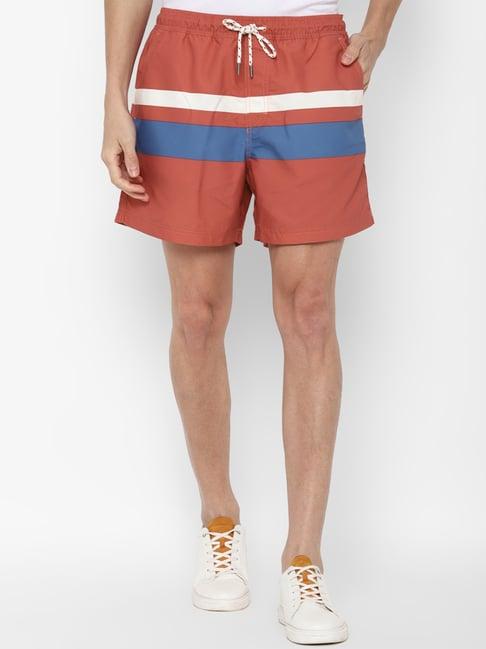 american eagle outfitters red striped boxers