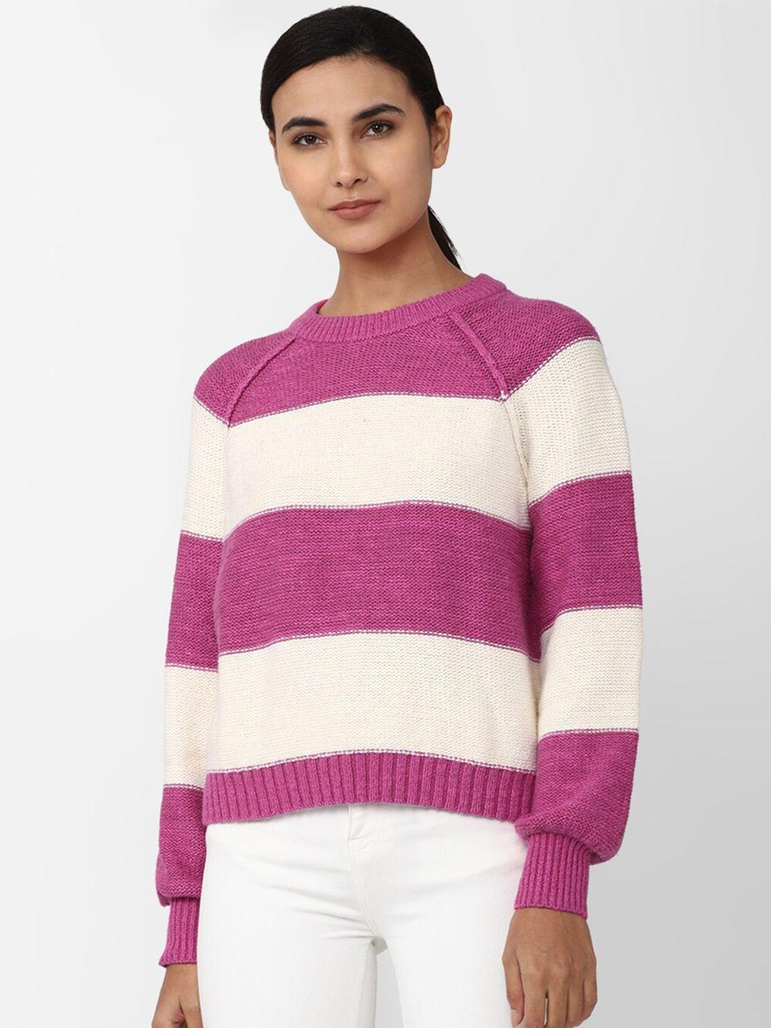 american eagle outfitters women striped cotton pullover