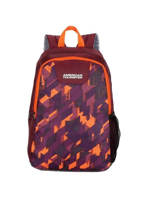 american tourister wave 24 ltrs red medium backpack