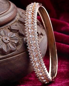 american diamond studded bangle