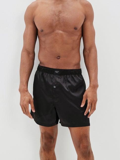 american eagle black regular fit boxers