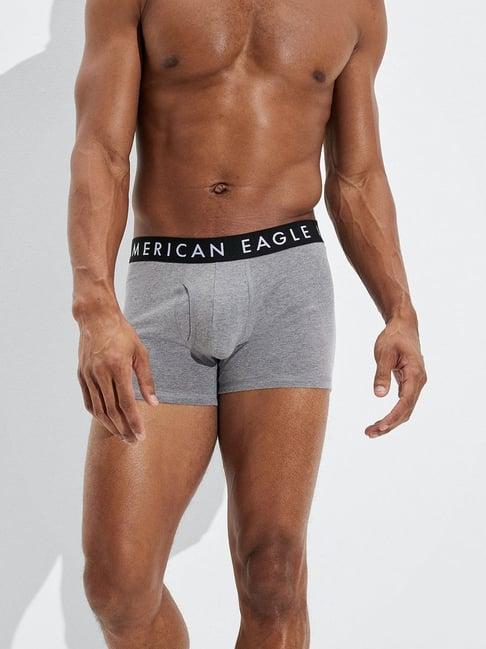 american eagle grey regular fit trunks