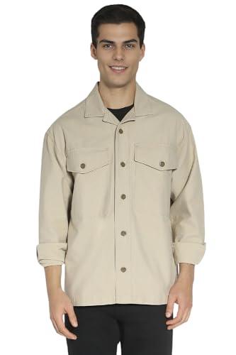 american eagle men's a-line coat (wea0156210196_khaki