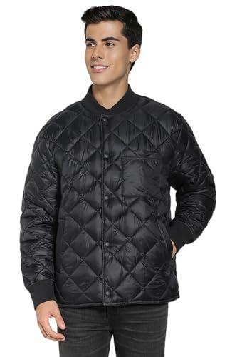 american eagle men's a-line coat (wee0101559002_black