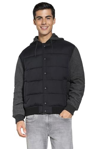 american eagle men's a-line coat (wee0101560045_black