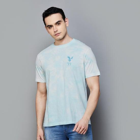 american eagle men back printed regular fit t-shirt