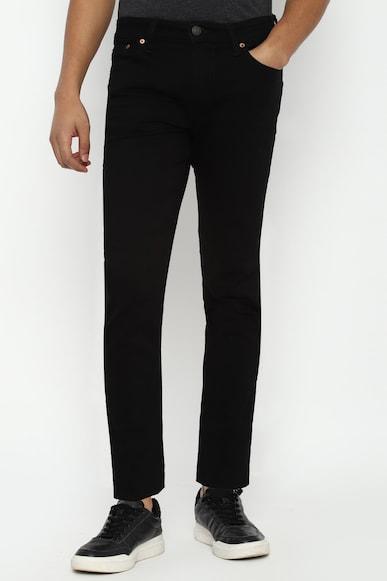 american eagle men black airflex+ slim jean