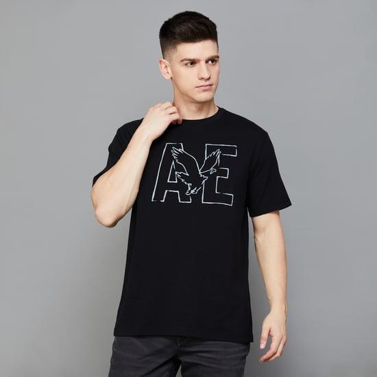 american eagle men graphic print regular fit t-shirt