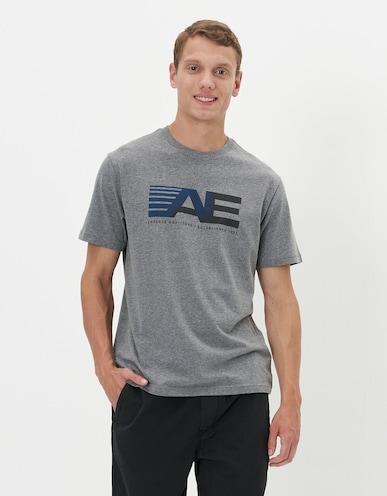 american eagle men grey 24/7 graphic t-shirt