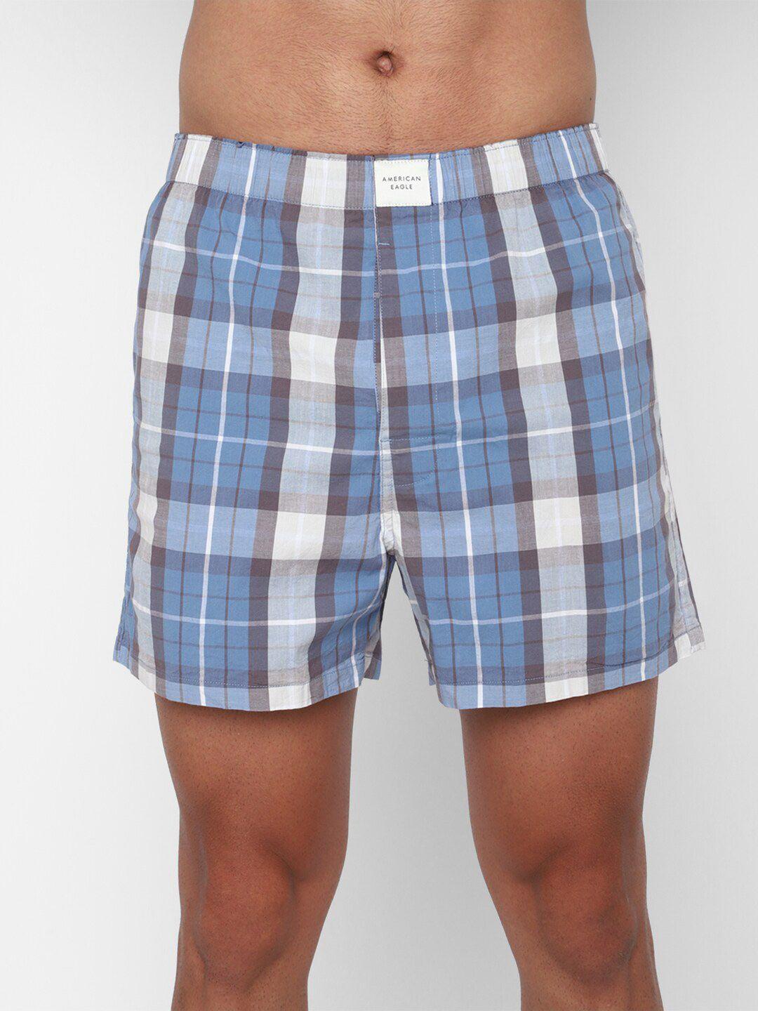 american eagle outfitters checked boxers wes0230016401