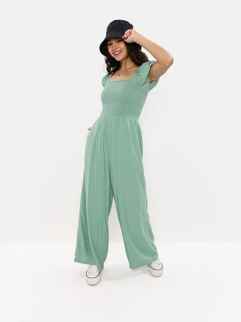 american eagle outfitters green jumpsuit