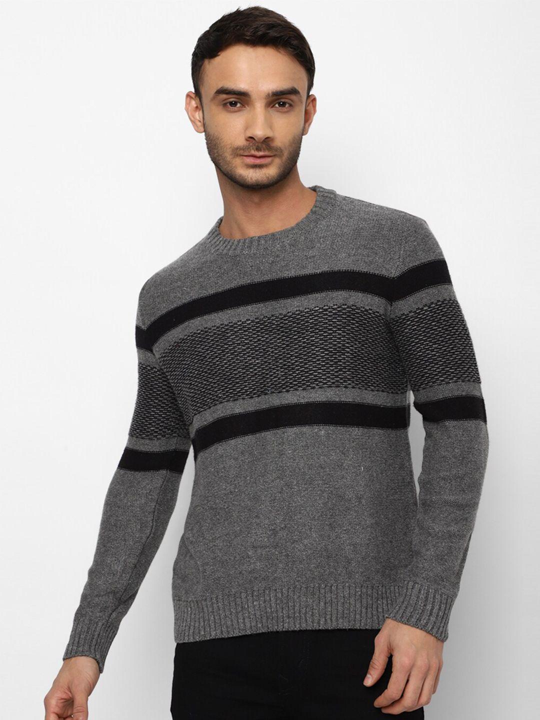 american eagle outfitters men colourblocked cotton pullover