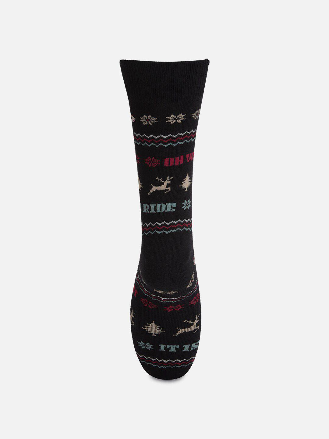 american eagle outfitters men patterned calf length socks